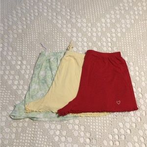 Real Wear Pajama Shorts 18/20 and 3X